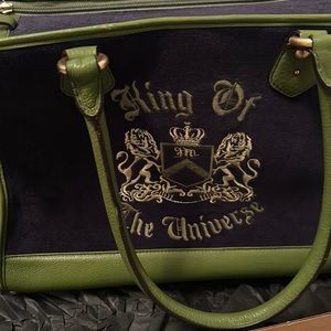 AUthentic Juicy Couture Pet Carrier Blue Green